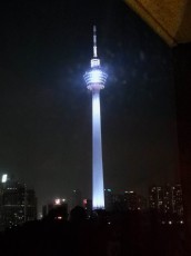 KL TOWER FROM HOTEL