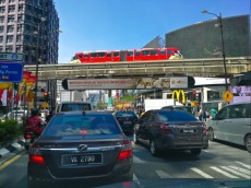 Chinatown skytrain Kuala Lumpur