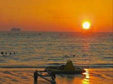 Patang Chenang sunset Patang Chenang sunset