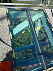 Skybridge stekleno dno na mostu Skybridge stekleno dno na mostu