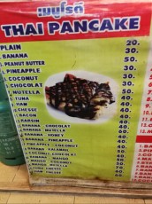 cena Pancake prices Ko Lipe