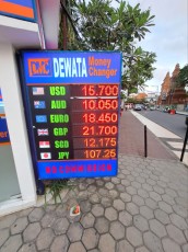 BALI MONEY CHANGE COURSE