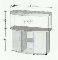 JUWEL VISION 450 DIMENZIJE JUWEL VISION 450 DIMENZIJE