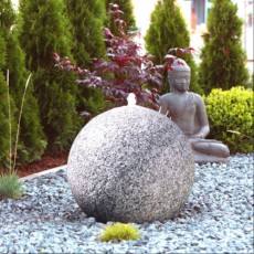 GRANIT VRTNE FONTANE KROGLA GREY GRANIT VRTNE FONTANE KROGLA GREY